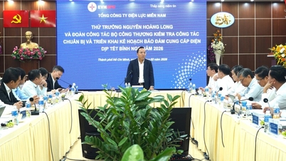 EVNSPC បានរៀបចំផែនការយ៉ាងប្រុងប្រយ័ត្ន ដើម្បីធានាការផ្គត់ផ្គង់អគ្គិសនីក្នុងអំឡុងពេលថ្ងៃឈប់សម្រាកបុណ្យចូលឆ្នាំចិន ឆ្នាំ២០២៦។