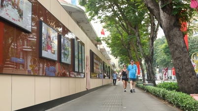 Het centrum van Ho Chi Minh-stad ziet er anders uit op de 27e dag van het Chinese Nieuwjaar.