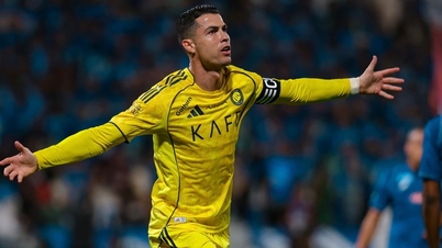 Ronaldo scored immediately upon his return to playing for Al-Nassr.