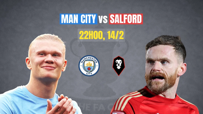 ការទស្សន៍ទាយរវាង Man City និង Salford វេលាម៉ោង 22:00 ថ្ងៃទី 14 ខែកុម្ភៈ៖ បង្ហាញពីភាពខ្លាំងរបស់ពួកគេ