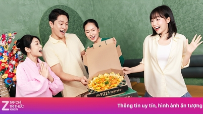 Pizza Sen Hue - uma homenagem carinhosa ao Tet (Ano Novo Vietnamita) feita por jovens vietnamitas.