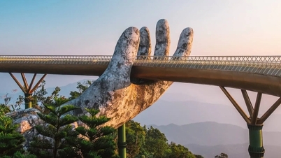El Puente Dorado de Da Nang ocupa el cuarto lugar en la lista de los 19 puentes más bellos del mundo.