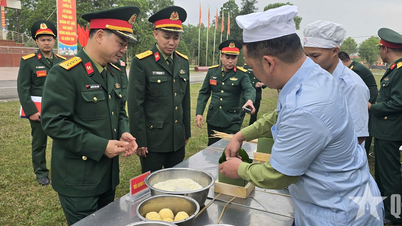 អបអរសាទរបុណ្យតេត (បុណ្យចូលឆ្នាំចិន) ក្នុងបរិយាកាសកក់ក្តៅ និងស្និទ្ធស្នាលនៅកងពលតូចលេខ ២៩៩។