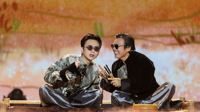 En "fest" med Tet-program (månnyåret) på vietnamesiska tv-kanaler.
