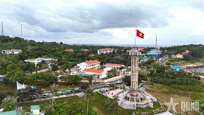 ប្រជាជន និងយុទ្ធជននៃកោះ Con Co កំពុងរៀបចំយ៉ាងមមាញឹកដើម្បីអបអរសាទរបុណ្យតេត។