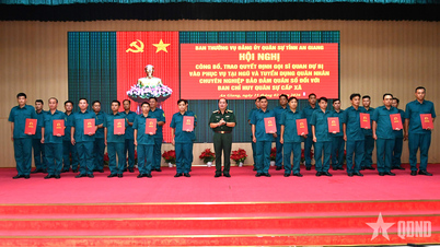 An Giang: wydano 131 decyzji o powołaniu do służby wojskowej.
