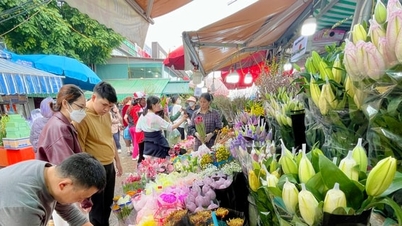 Sorotan dari pasar bunga musim semi akhir tahun di ibu kota.