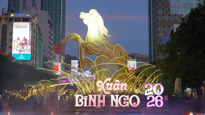 Εγκαίνια της οδού λουλουδιών Nguyen Hue για την Tet Binh Ngo 2026: Ένα σημείο συνάντησης για την τεχνολογία και τις φιλοδοξίες για πρόοδο.