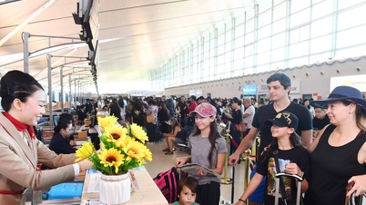 Phu Quoc Airport sets a record of 50 international flights after Sun Group takes over.