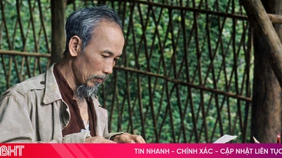 ลุงโฮเขียนคำอวยพรปีใหม่
