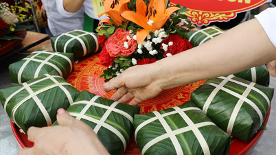 Banh chung y banh giay: los símbolos culturales de la naturaleza y el Año Nuevo.