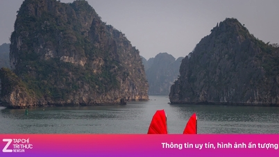 Une excursion rare en voilier rouge dans la baie d'Ha Long.