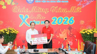 Agribank Chi nhánh Tiền Giang góp phần mang Tết yêu thương đến bệnh nhân