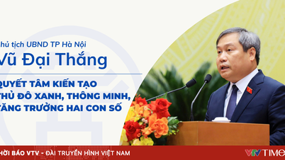 O presidente do Comitê Popular de Hanói, Vu Dai Thang, declarou: "Estou determinado a criar uma capital verde e inteligente, com crescimento de dois dígitos."