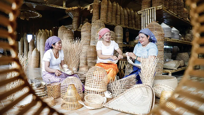 Le printemps dans les villages d'artisans traditionnels