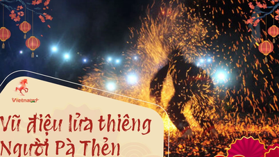 The sacred and mystical fire-jumping ritual of the Pà Thẻn people in Tuyên Quang.