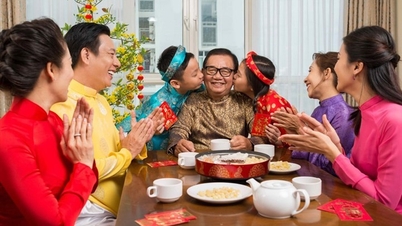 What should you do on the morning of the first day of the Lunar New Year to ensure a smooth and lucky year ahead?