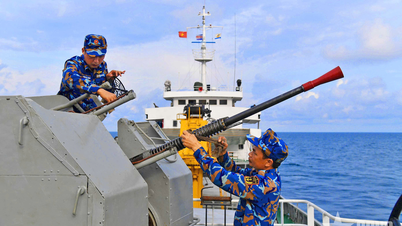 Die Brigade 125 der Marineregion 2 begrüßt freudig das neue Jahr an vorderster Front der Wellen.