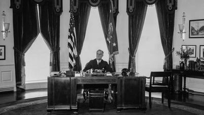 Zeldzame foto's van het Oval Office in het Witte Huis.