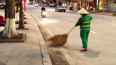 Those who celebrate Tet later for the peace of the community.