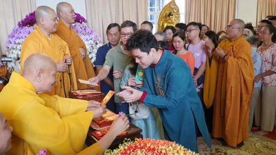 Heiliger Neujahrstag: Die Einwohner Saigons kehren zur alten Minh-Dao-Pagode zurück.