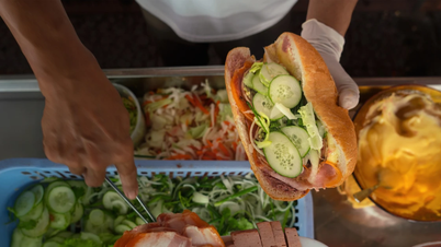 Der Geschmack von vietnamesischem Banh Mi in Hongkong.