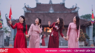 Ao Dai pro jarní výlety, zachování ducha vietnamského Tetu.