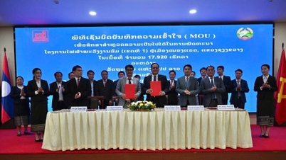 Sao Mai Wind Power främjar investeringar i ett megaprojekt för grön energi värt 450 miljoner dollar i Laos.
