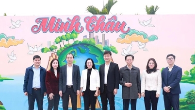 Año Nuevo en la comuna insular de Minh Chau: más verde, más cercano a la gente y lleno de esperanza.