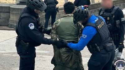 Suspect arrested for approaching US Capitol building with gun.