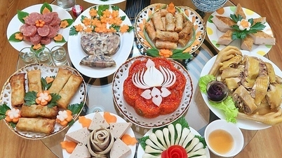 Tenga cuidado con los platos de comida fría durante el Tet (Año Nuevo Lunar).