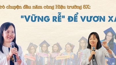 Presiden wanita Universiti Fulbright Vietnam, yang lahir pada tahun 1980-an, berkata: "Akar kukuh untuk menjangkau lebih jauh."