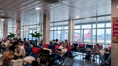 El tercer día del Tet (Año Nuevo Lunar), el aeropuerto de Tan Son Nhat recibió a 151.000 pasajeros.