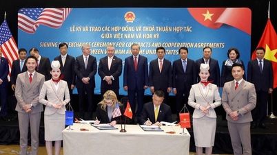 Secretarul general To Lam a fost martor la semnarea și schimbul de informații despre acordul de cooperare Vietnam-SUA.