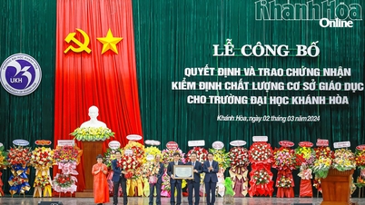 Universitas Khanh Hoa: Secara bertahap bertransformasi dan menegaskan posisinya.