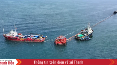 צי הספינות של PTSC Thanh Hoa פעל לאורך כל חג טט, והבטיח שירותים ימיים בטוחים בנמל נגי סון.