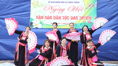 Un vibrante festival cultural étnico Dao en la comuna de Trinh Tuong.