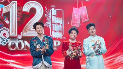 The "12 Zodiac Animals" program - Rich in Vietnamese flavor - airs on VTV3 on the evening of the 3rd day of Tet.