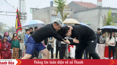Hoang Chau: Lively traditional wrestling festival and folk games at the beginning of spring.