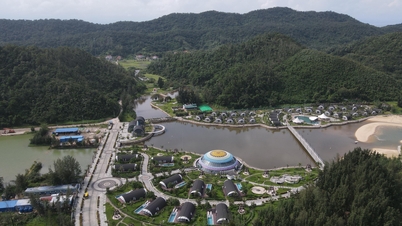 蔡建島コミューンの緑地づくりに協力しましょう。