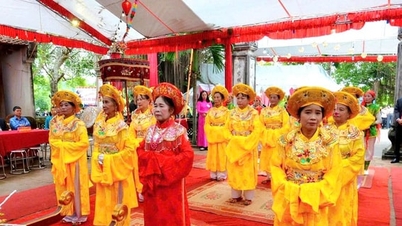 Tung Thien bewaart de culturele "essentie" van de Doai-regio te midden van de levendige kleuren van de lente.