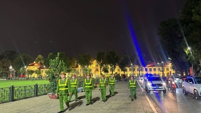 רובע בה דין: שמירה על ביטחון ובטיחות באזורים מרכזיים במהלך חג טט.