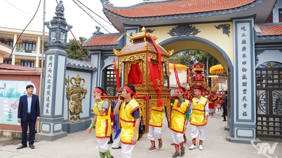 थान थू गांव के सामुदायिक आवास उत्सव का बड़े धूमधाम से उद्घाटन किया गया।