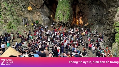 'Se necesitan 15 minutos para dar un solo paso' en el Festival de la Pagoda Huong.