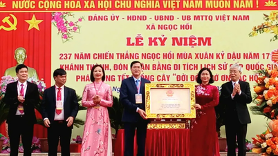 Ngoc Hoi memperingati ulang tahun ke-237 Kemenangan Musim Semi Tahun Ayam Jantan (1969).