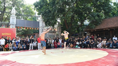 Tinh thần thượng võ ở sới vật đình Mai Động