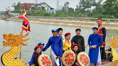 Comuna Trung Gia: Activități culturale animate care sărbătoresc Anul Nou Lunar 2026 (Anul Calului)