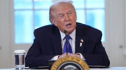 De Amerikaanse president Donald Trump waarschuwt Iran.