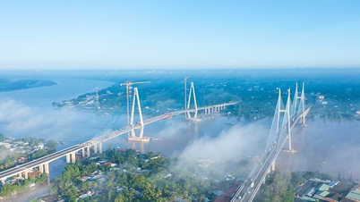 My Thuan 2 Bridge: A 5,000 billion VND cable-stayed project affirming Vietnam's intellectual prowess.