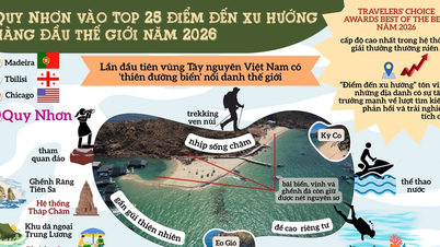 Mengapakah Quy Nhon berada dalam 25 destinasi trending teratas di dunia pada tahun 2026?